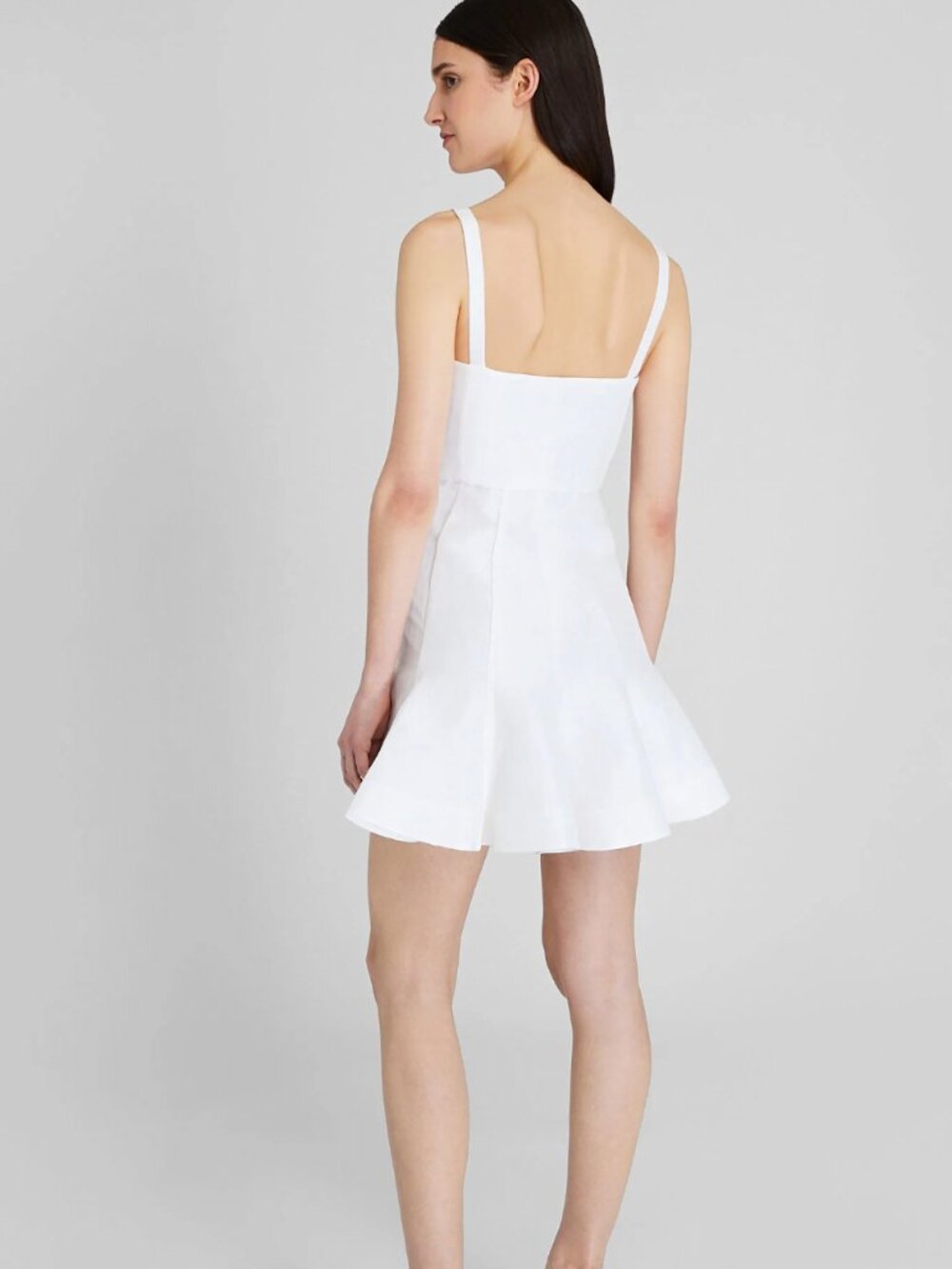 Club Monaco Fluted Hem Mini Dress - Picture 3 of 11